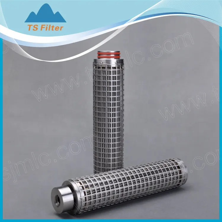 TS filter food grade high quality washable and reusable sus316 stainless steel mesh filter for fuel oil filtration