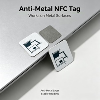 Étiquette NFC anti-métal NFC 424 DNA Sticker