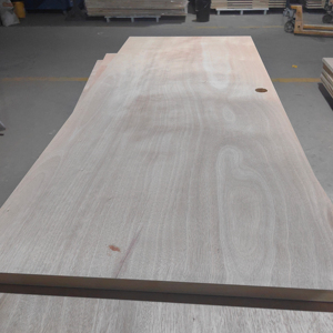 3mm Okoume/Sepele Face Chapa/caoba Puertas de madera Contrachapado - Product Image 3