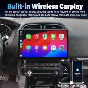 เครื่องเล่นมัลติมีเดียติดรถยนต์ Navirider ขนาด 13 นิ้ว ระบบ Android 15 สำหรับ Jaguar XE XEL F-PACE ปี 2016-2019 พร้อมระบบนำทาง GPS, Wireless Carplay และพอร์ต USB - Product Image 2