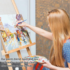 Tubos de 15x12ml, pintura acrílica de marca privada, pinturas acrílicas <span class=keywords><strong>Amsterdam</strong></span>, pintura acrílica de alta calidad para niños y adultos - Product Image 4