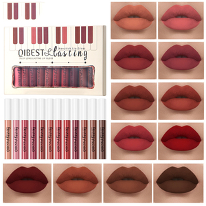 Set de Brillo Labial de Larga Duración con Acabado Mate, Lápiz Labial Líquido que Muestra el Color, Brillo Labial que No se Desvanece - Product Image 2