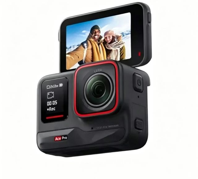 Original Insta360 Ace Pro& Ace Waterproof Action Camera Co-engineered with Flagship 1/1.3" Sensor and AI Noise Reduction Stock