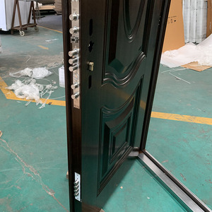 TECHTOP Residential Steel Entry <strong>Doors</strong> Modern Aesthetic Home Front <strong>Back</strong> Entrances Fire Rated Options Anti Corrosion Treatment - Product Image 3