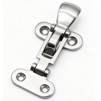 Loquet de porte en acier inoxydable 316 pour bateau marin, clip de verrouillage anti-tintement pour trappe de yacht, camping-car et cabine