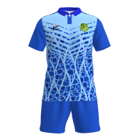 Seragam Sepak Bola Dewasa Berkualitas Tinggi dengan Gradasi Warna, Cetak Logo dan Nama Tim Kustom, Seragam Tim Kompetisi Olahraga Dewasa