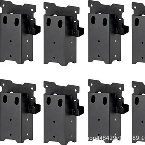 Metal Steel Bracket 44.78 x 28.09 x 19.41 Cm For Outdoor Platforms Treehouse Deer Hunting <b>Frames</b> <b>Black</b> Color Available - Product Image 1