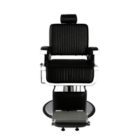 Fauteuil de Barbier Hydraulique Marron Inclinable pour Salon de Coiffure et Spa – Vente en Gros Usine – Équipement de Beauté – Offre Spéciale
