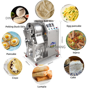 Aanpasbare automatische Lumpia-<span class=keywords><strong>machine</strong></span> voor kleine springrollen uit de Filipijnen 	 <span class=keywords><strong>Mini</strong></span> Pannenkoekenmachine Vietnamese Loempia Vellen - Product Image 3