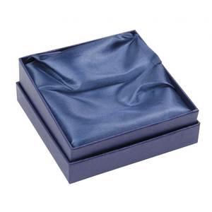 Caja de joyería azul con ventana 56042, embalaje de regalo premium para anillos, collares y pulseras - Product Image 2