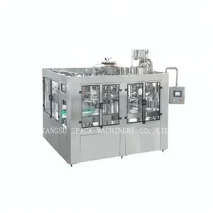 soda water filling sealing capping machine production line plant