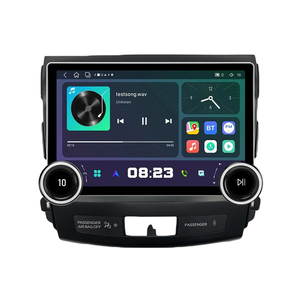 Autoradio Android 2 Din con Schermo QLED 2K da 11,8 Pollici e Doppia Manopola per Mitsubishi <span class=keywords><strong>Outlander</strong></span> 2005-2012, Stereo con Android <span class=keywords><strong>Auto</strong></span> e Carplay - Product Image 1
