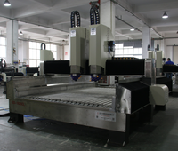 Fabricant SD-1825CL-2D machine de gravure sur pierre de routeur CNC à 2 têtes 1800*2500mm
