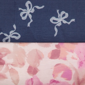 <span class=keywords><strong>Tissu</strong></span> élastique en poly-nylon tissé dobby imprimé numériquement de haute qualité, anti-plis, pour vêtements de mode pour filles - Product Image 5