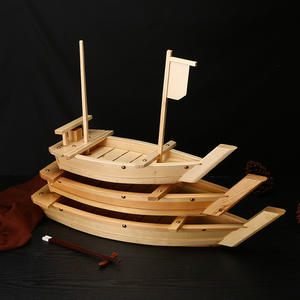 Bateau à <span class=keywords><strong>sushi</strong></span> en bois écologique pour <span class=keywords><strong>sushi</strong></span> pour restaurant ou service de traiteur - Product Image 2