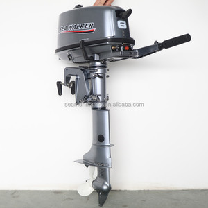 Seawalker 2 Stroke 6HP Mesin Tempel Kapal Mesin Pendek Poros untuk Rakit Tiup Perahu Yacht - Product Image 2