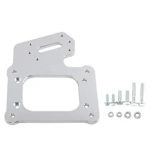 EPMAN Billet Aluminum Staging Brake Mounting Plate For K Series K20 K24 Shifter Box Mount EPAA01G156