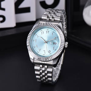 Reloj Automático para Hombre con Esfera Personalizada, Números Arábigos, Escala de Diamantes, Función de Fecha y Calendario, Mecánico, de Alta Calidad, con Descuento por Compra Mixta - Product Image 3