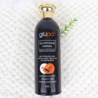 Lotion Corporelle Blanchissante Privée Glupa à Base de Glutathion Actif et Papaïne, 7 Jours, Vitamine C Bio, Acide Hyaluronique, Parfum Floral Frais