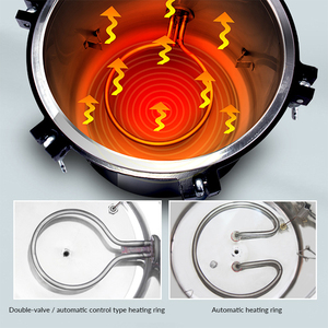 Sterilizzatore a Vapore Industriale Portatile BAXIT 24L in Acciaio Inox, <span class=keywords><strong>Autoclave</strong></span> Rapida - Product Image 4