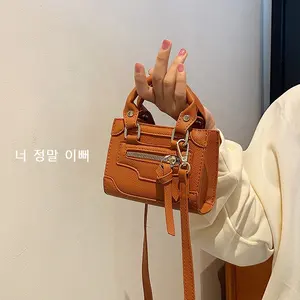 Ins Niche Korean Style Western Style Mini Car Bag Children's Portable Crossbody Crossbody Accessories Small Bag Women's Bag