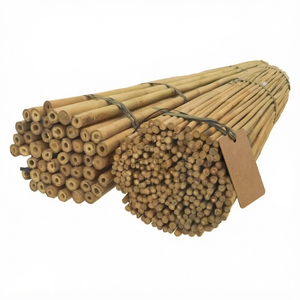 [VENTE CHAUDE] |   Poteaux en bambou droit de 12 mm et 14 mm de diamètre, longueurs de 150 cm et 180 cm, pour la construction, provenant du Vietnam. - Product Image 1
