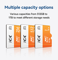 Carte SD en plastique 512 Go en stock à prix d'usine, TF Classe 10, stockage fiable pour smartphones, appareils photo numériques, tablettes, appareils portables