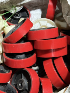 <strong>Forklift</strong> <strong>Spare</strong> <strong>Parts</strong> 80*70mm Durable Polyurethane PU Drive Wheel - Product Image 3