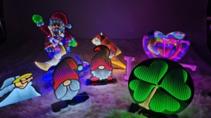 Espejos <span class=keywords><strong>de</strong></span> neón LED personalizables, decoración creativa para el hogar, luces nocturnas multifunción, arte <span class=keywords><strong>de</strong></span> pared personalizado - Product Image 6
