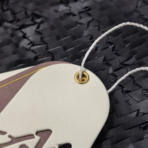 Etichette Antimanomissione Personalizzate con Motivo <span class=keywords><strong>Milano</strong></span>, Tag Appendibili per Abbigliamento, <span class=keywords><strong>Scarpe</strong></span> e Accessori Antifurto Regolabili - Product Image 2
