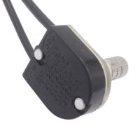Interrupteur de lampe rotative à base phénolique avec fil de câble pour régulateur de vitesse U L certifié marche/arrêt 3A 250V à coque en plastique unipolaire