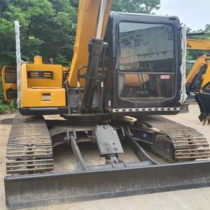 รถขุดมือสอง Sany95c Pro รุ่นปี 2022 ราคาประหยัด ประสิทธิภาพสูง น้ำหนัก 9 ตัน พร้อมมอเตอร์ PLC รวมเครื่องยนต์และปั๊ม ขายดีสำหรับงานก่อสร้าง - Product Image 4