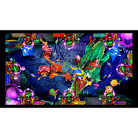 Machine de jeu de table de pêche populaire aux États-Unis pour 4 à 8 joueurs, modèle Ocean King 2 Thunder Dragon, jeu de tir à la pêche d'arcade, accessoires pour hôte