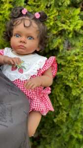 Boneka Bayi Reborn Silikon Vinyl Seluruh Tubuh MSYO New Healthy Complexion, Boneka Bayi Baru Lahir Realistis 22 Inci 55cm - Product Image 6