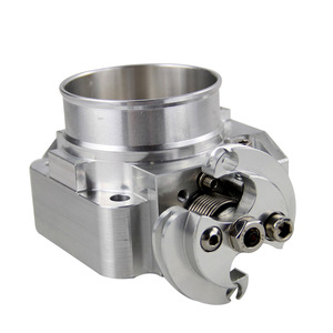 Poyracing Aluminum Throttle Valve 70mm For Porsche <b>Car</b> Performance Upgrade - Product Image 2