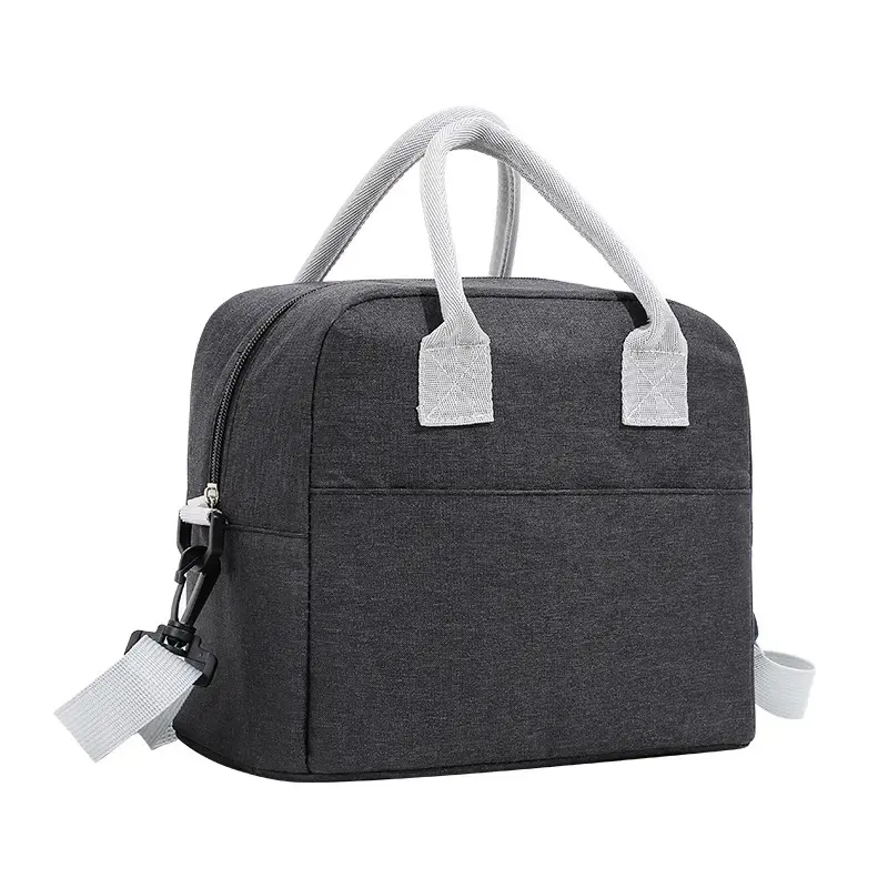 2023 Neues Design Tragbare Thermal Food Picknick Kid Lunch Bag Wasserdichte isolierte Canvas Cooler Bag