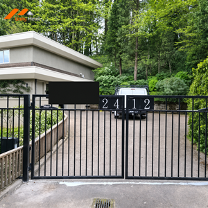 Porte de piscine en aluminium thermolaqué, résistante aux UV, sécurisée pour les enfants, pour jardin — Conforme CE, installation facile - Product Image 2