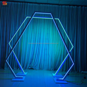 Nuevo Arco LED RGB Geométrico Estable para Decoración de Pasillos y Escenarios, con Iluminación LED - Product Image 5