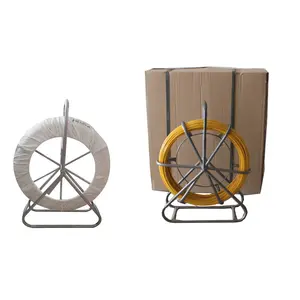 5mm 150m electric duct rod fiber duct rodder factory price FRP duct rodder conduit snake rod