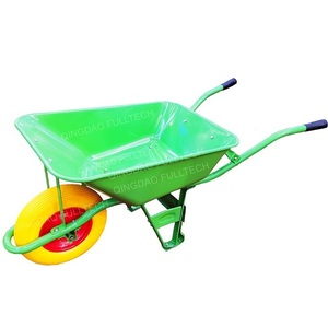 Plateau en métal de construction brouette Artco pour l'Indonésie Oman brouette à roue extra profonde roue en caoutchouc solide Gerobak Sorong Artco - Product Image 4