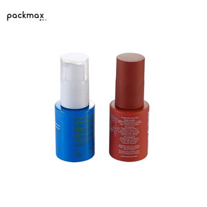 Wholesale 60ml 80ml 120ml transparent plastic PP skincare baby talcum powder <b>bottles</b> dry powder spray <b>bottles</b> with <b>pump</b> - Product Image 1