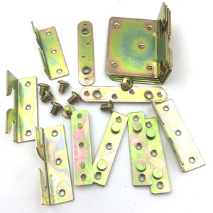<b>Bed</b> Hinges 2.5 Mm Iron Flush Mount European Style Concealed Furniture Hinge For <b>Bed</b> Hanging Accessories - Product Image 2