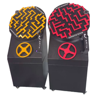 Labyrinthe mobile à billes rotatives, jeu d'intelligence, jeux interactifs, jeux d'événements, jeux de carnaval, machine de jeux