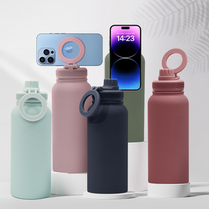 ZREGGUR 2025 Nouvelle gourde <span class=keywords><strong>isotherme</strong></span> en acier inoxydable à double paroi de style américain, 1000 ml, pour boissons chaudes ou froides, maintien au chaud ou au froid pendant 12 à 24 heures - Product Image 6