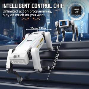 Programmable AI Smart <b>Robot</b> Dog Voice <b>Control</b> <b>Remote</b> Interactive Electronic Pet STEM Educational Stunt <b>Robot</b> for Kids Boys Gift - Product Image 6