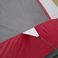 Tente de camping double couche imperméable pour 2-3 personnes, portable, anti-UV, coupe-vent, tente familiale