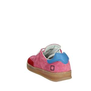 D.A.T.E. Zapatillas Donna Fucsia de Gamuza con Suela Gruesa, Zapatos de Moda para Mujer - Product Image 2