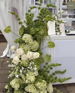 Nuova Tendenza 2026: <span class=keywords><strong>Fiori</strong></span> Artificiali per Arco Verde, Stile Rustico, Decorazioni Floreali per Tavoli da Matrimonio, Composizioni Floreali Alte per Corridoi - Product Image 1