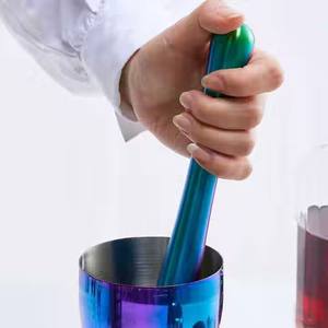 Cocktail Muddler Acier Inoxydable Argent Or Noir Bar Muddler 25cm Métal Boisson Muddler pour France Malt Pelle Mash <span class=keywords><strong>Fettercairn</strong></span> - Product Image 5