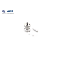 Soldadura hembra 4,3/10 R/A DIN para herramientas de montaje de conector rf recto Chapado en cable 141